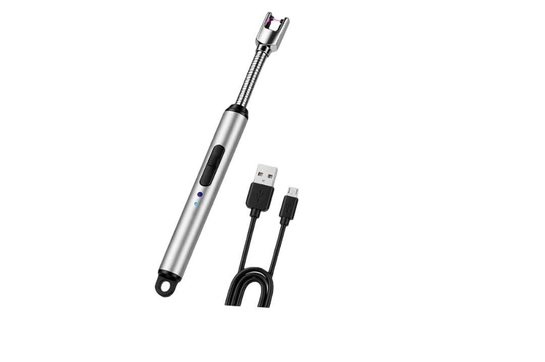 USB Rechargeable Electric Kitchen Lighter for Gas Stove & Outdoor BBQ Grilling
